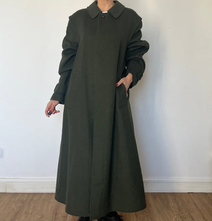 Vintage Austrian Wool Long Coat by Aquila