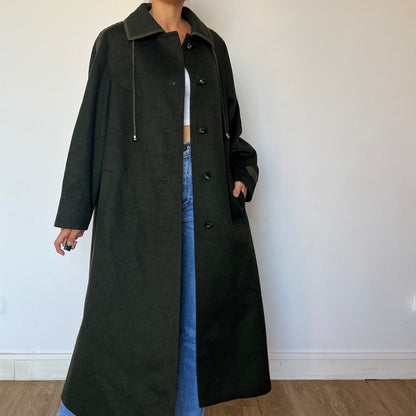 Austrian Wool Long Coat