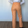 Coral Leather trousers