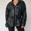 Vintage Black leather jacket