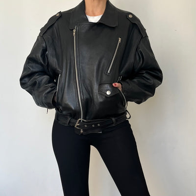 Vintage Biker leather jacket