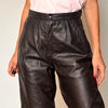 Brown Leather trousers