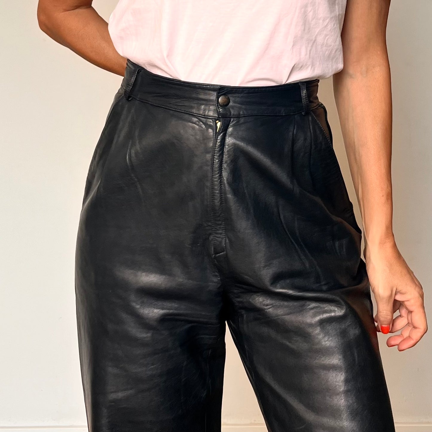 Black Leather trousers