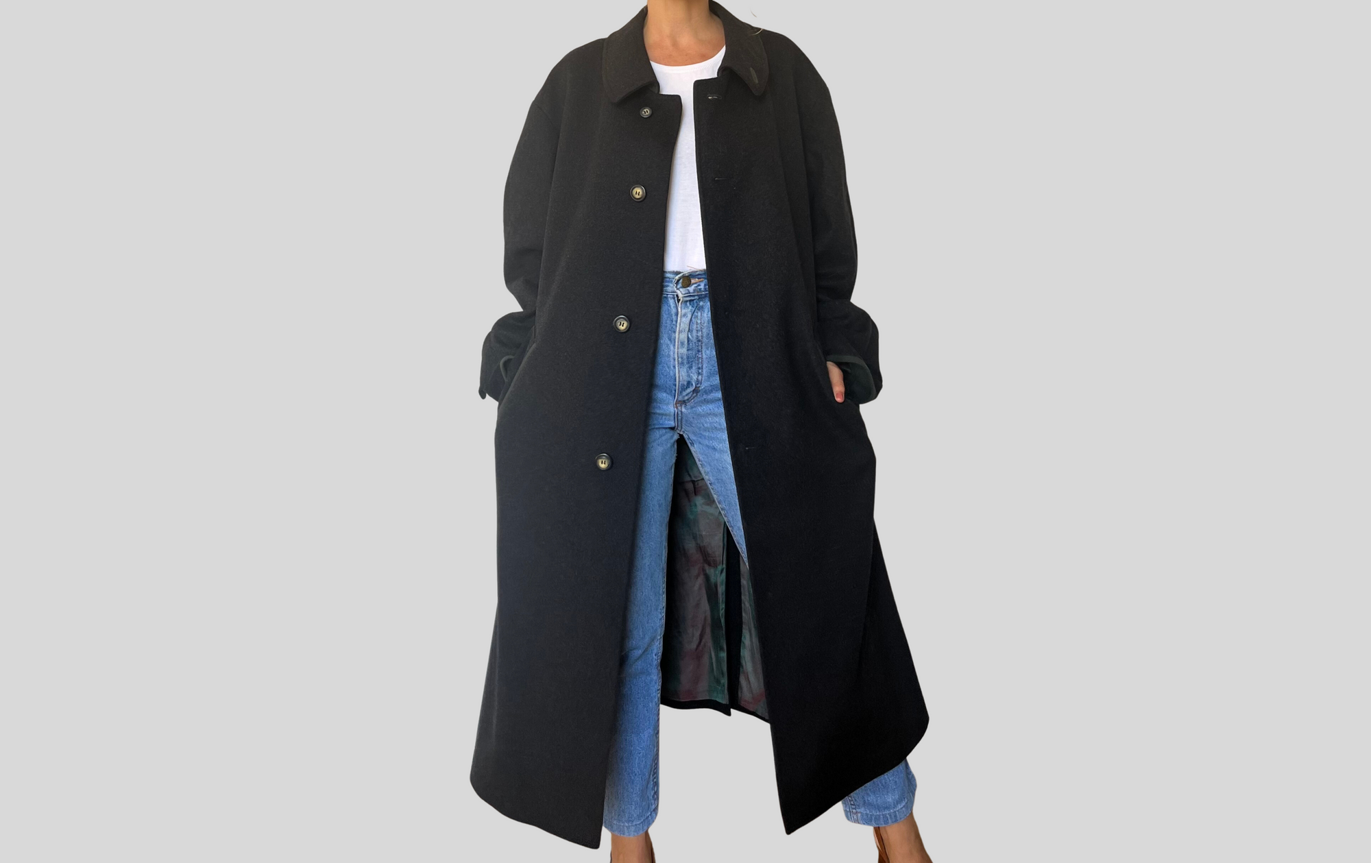 Austrian Wool Long Coat