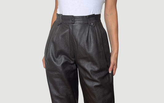 Brown Leather trousers