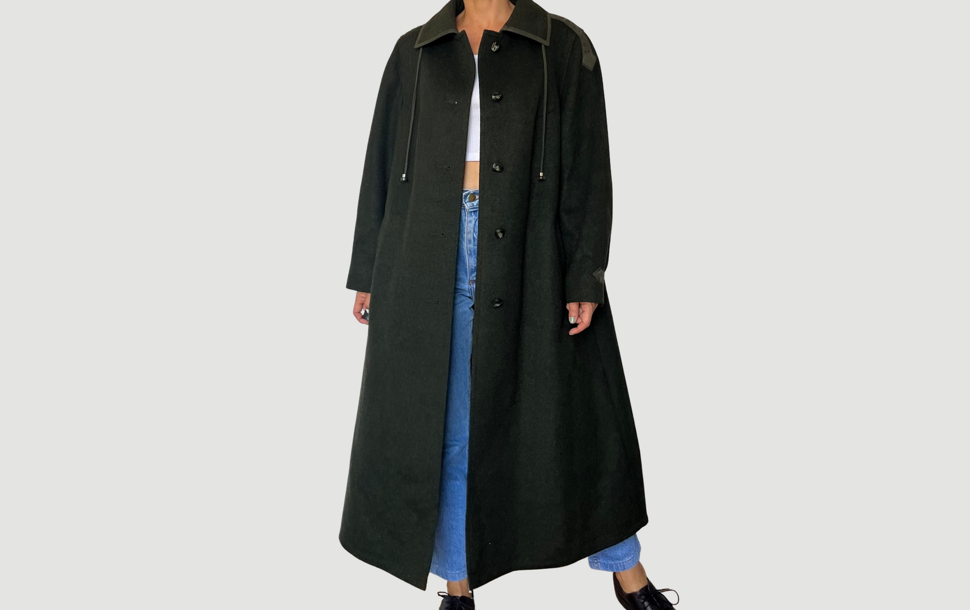 Austrian Wool Long Coat