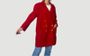 Vintage wool Red Blazer