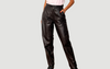 Brown Leather trousers