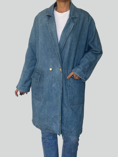 Vintage Denim Long jacket