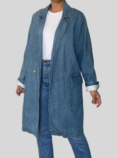 Vintage Denim Long jacket