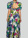 Vintage Floral Long Dress