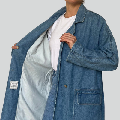 Vintage Denim Long jacket