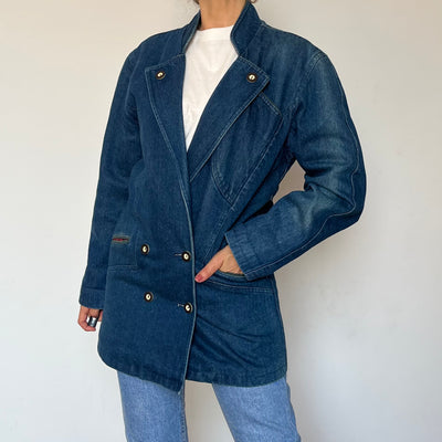 Austrian denim blazer