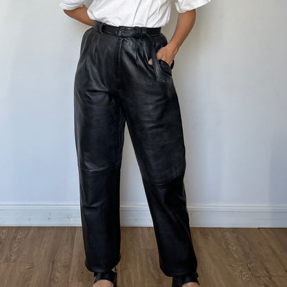 Black Leather trousers