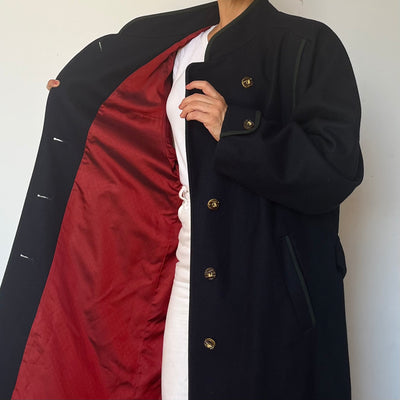 Bavarian Wool Long Coat