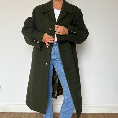 Austrian Wool Alpaca Long Coat