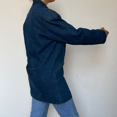 Austrian denim blazer