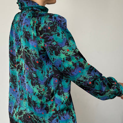 Vintage Abstract blouse by Nicola