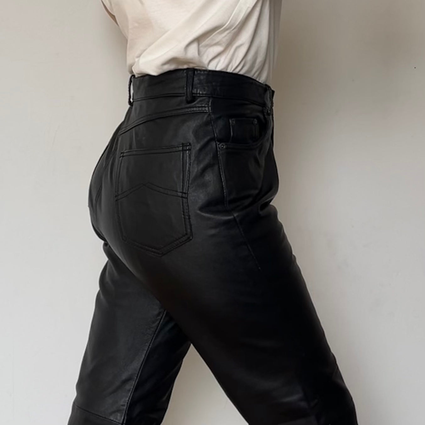 Black Leather trousers