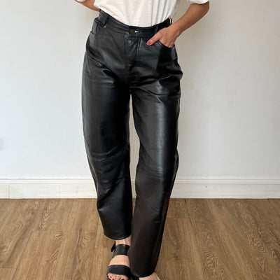 Black Leather trousers