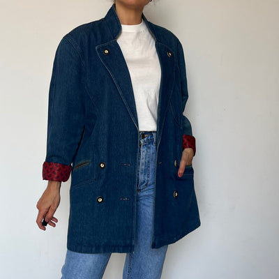 Austrian denim blazer