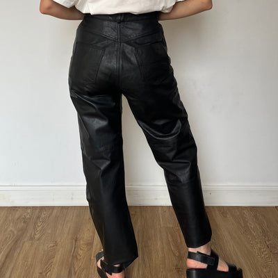 Black Leather trousers