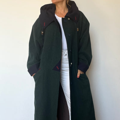 Austrian Wool Coat with hood