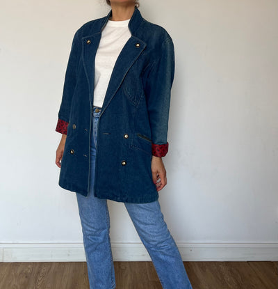 Austrian denim blazer