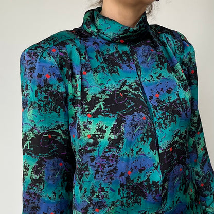 Vintage Abstract blouse by Nicola
