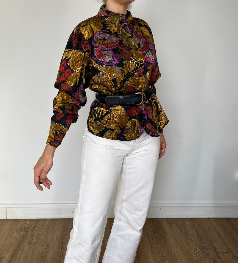 Vintage Abstract blouse