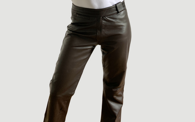 Brown Leather trousers