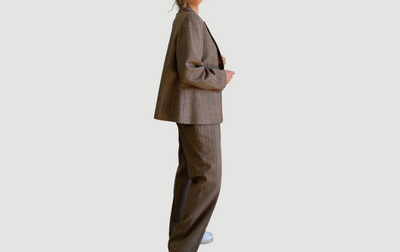 Brown Wool suit