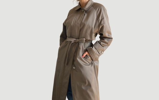 Grey Trench Coat