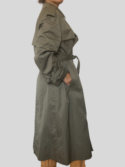 Green Trench Coat