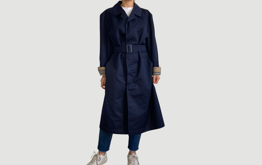 Blue Trench Coat