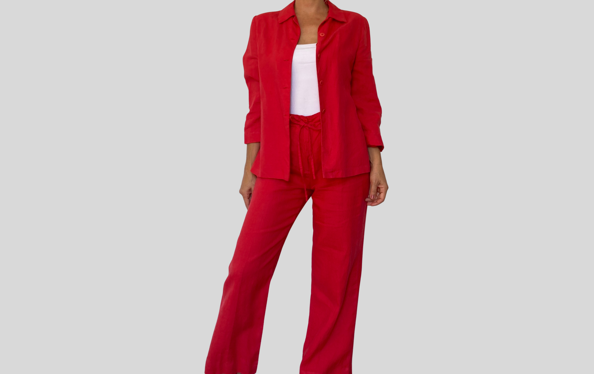 Two pieces Red Suit