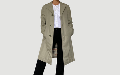 Beige Trench Coat