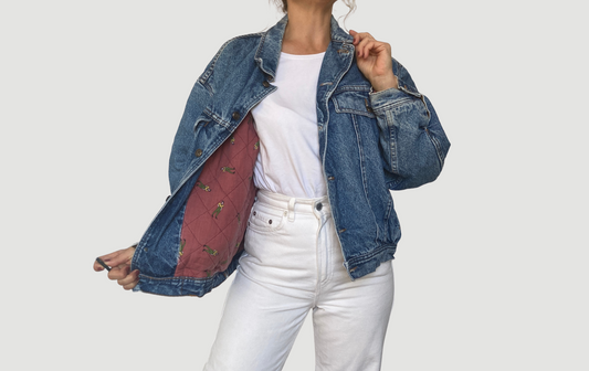 Sherpa denim jacket