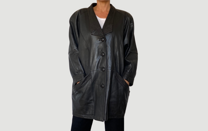 Black leather Jacket