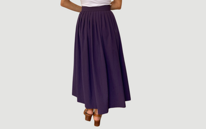 Purple skirt