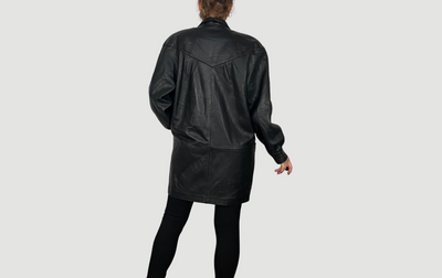 Overcoat Leather jacket