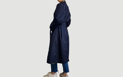 Blue Trench Coat