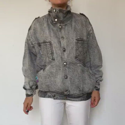 Sherpa denim jacket