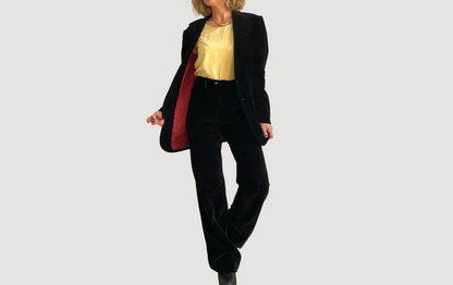 Black Velvet Suit