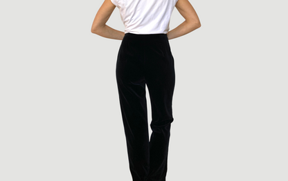 Black Velvet trousers