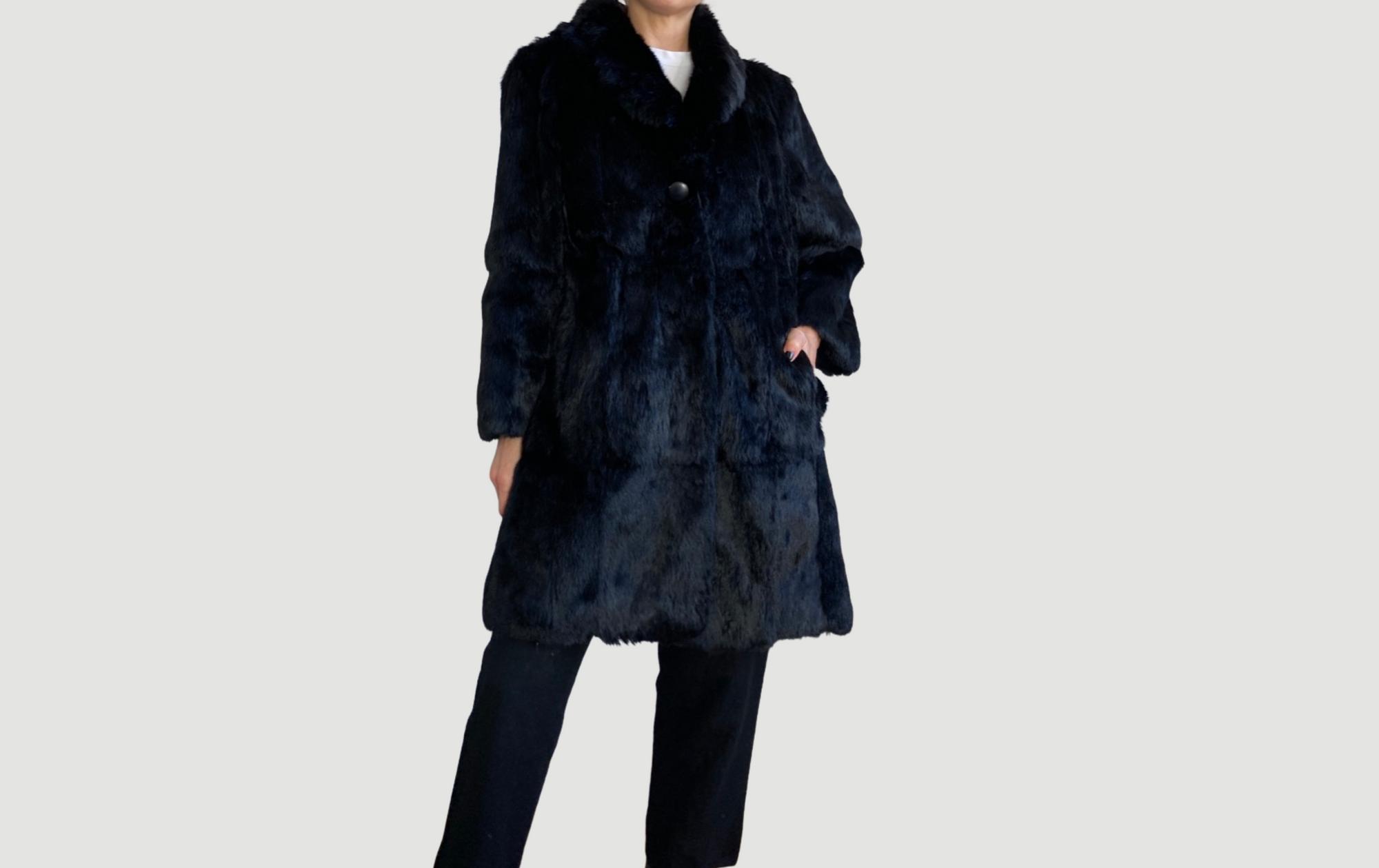 Rabbit Fur Coat