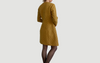 Mustard wool dress