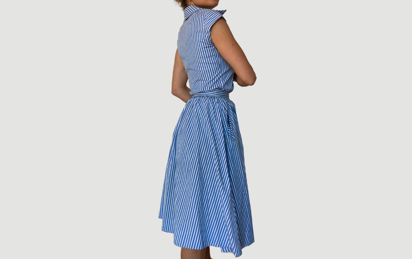 Striped handmade set