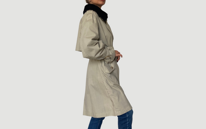 Beige Trench Coat