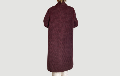 Wool Llama Long Coat